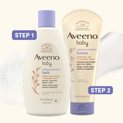Aveeno Baby Calming Comfort Moisturizing Body Lotion, 18 fl. oz