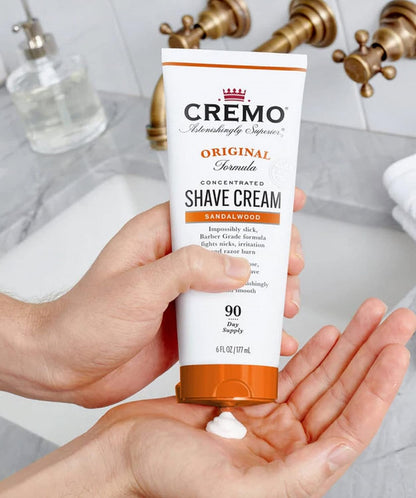 Cremo Shaving Cream for Men, Cooling, 6 Fl Oz