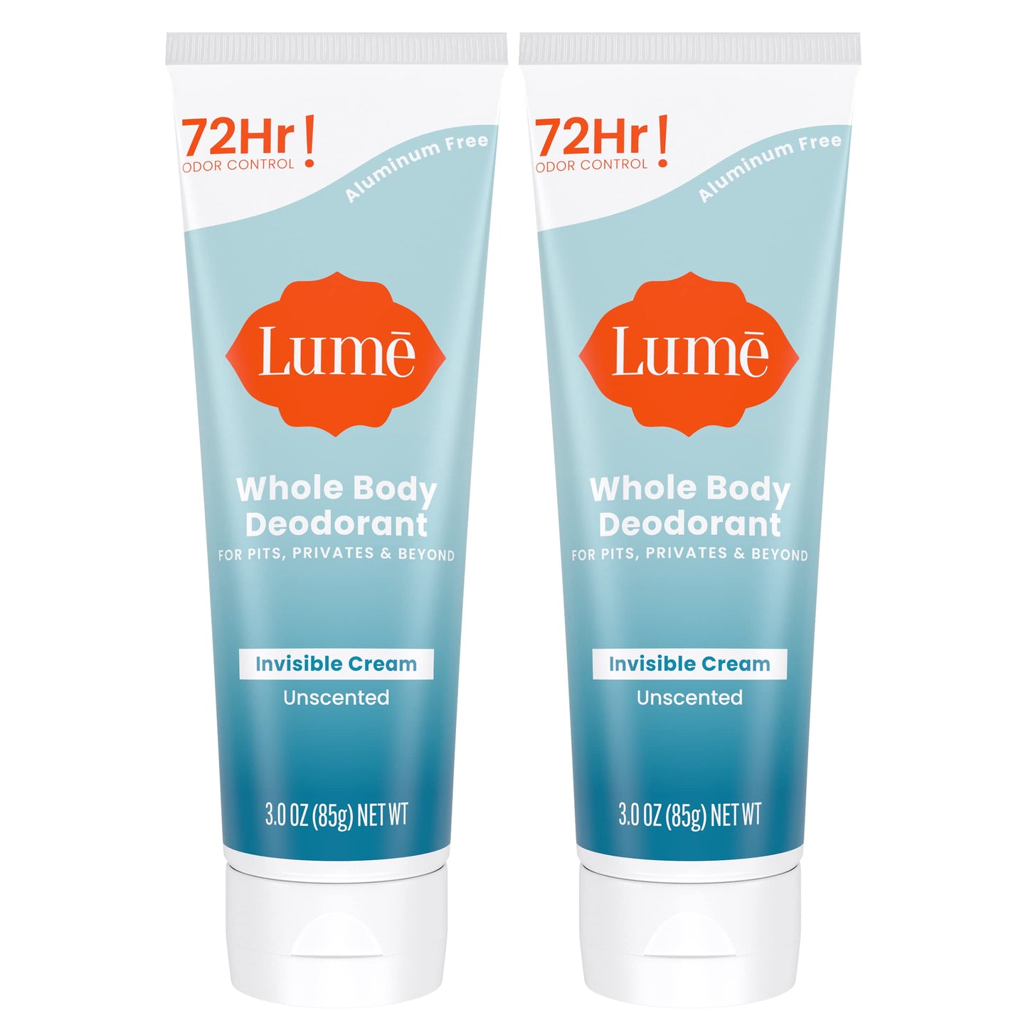Lume Whole Body Deodorant - Cream Tube - 3 oz (Clean Tangerine)
