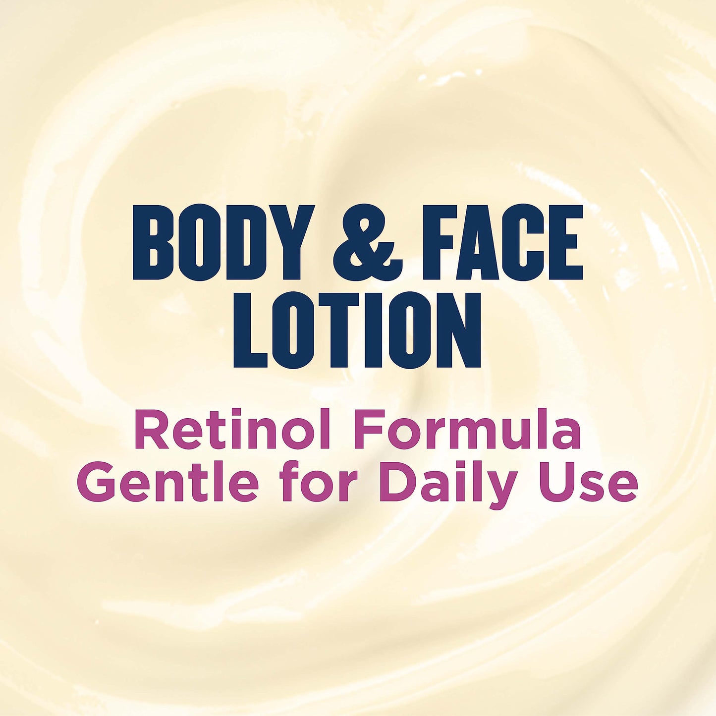 Gold Bond Age Renew Retinol Overnight Body & Face Lotion, Retinol Face and Body Lotion with Peptide Complex, 7 oz