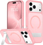 SPIDERCASE Magnetic for iPhone 17 Pro Max Case,with Kickstand,Clear
