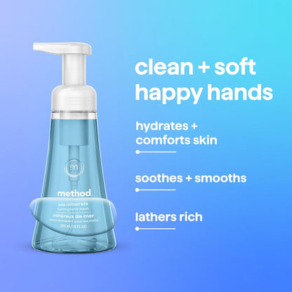 method Foaming Hand Wash, Sea Minerals, 10 fl oz, 3 pack