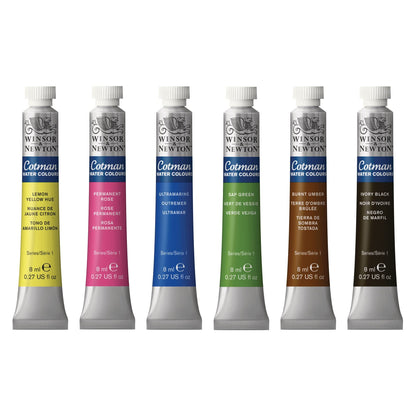Winsor & Newton Cotman Watercolor Paint Set, Sketchers' Pocket Set