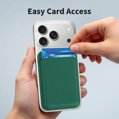 Magnetic Wallet Cell Phone Card Holder for Phone Case with Mag-Safe