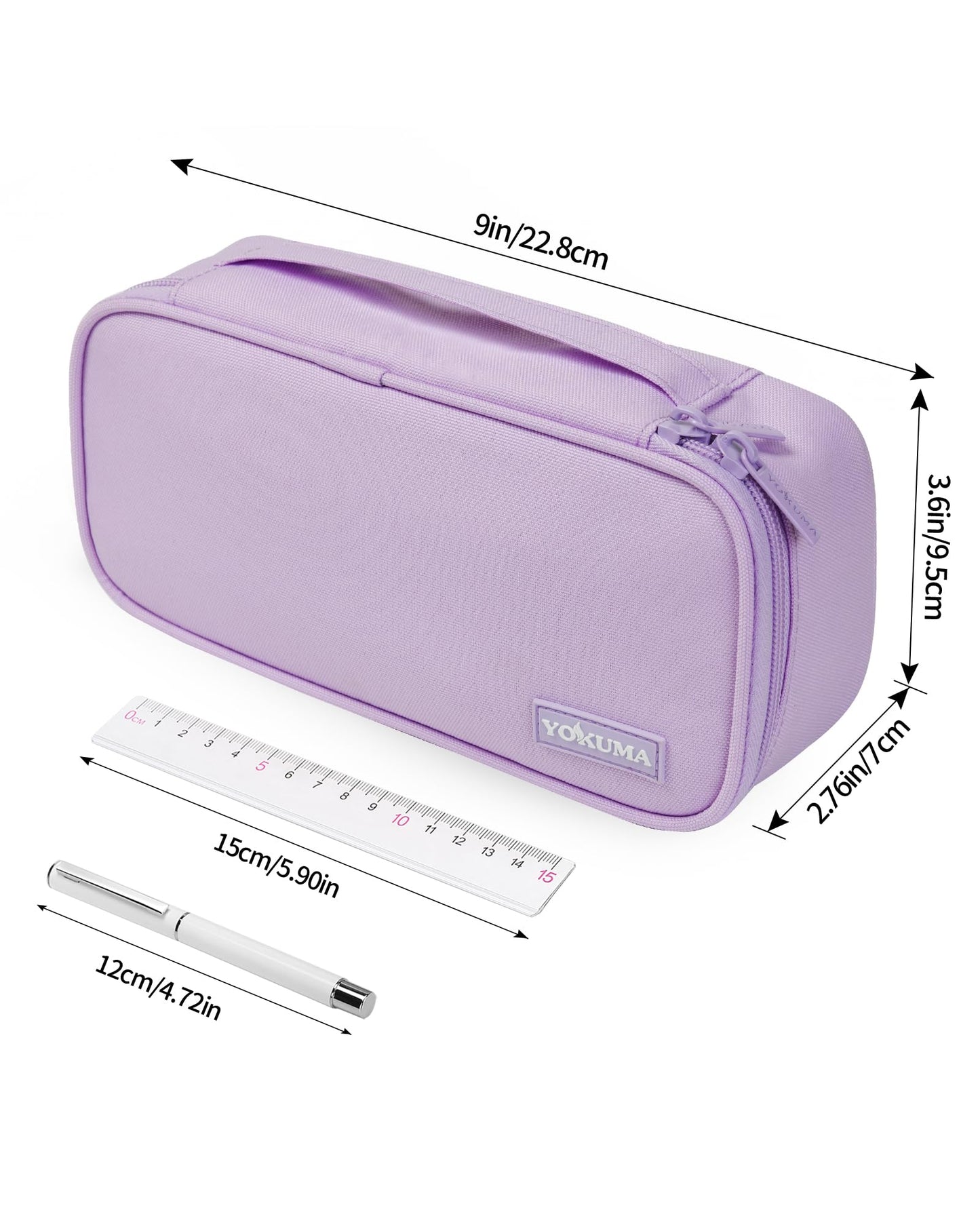 YOKUMA Pencil Case Big Capacity Pencil Pouch Bag Box for Girls Boys Gift