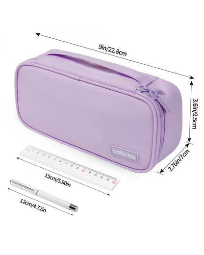 YOKUMA Pencil Case Big Capacity Pencil Pouch Bag Box for Girls Boys Gift