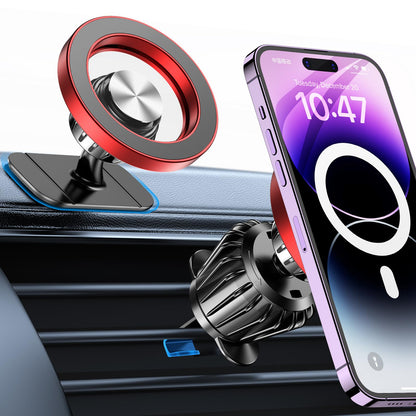 for iPhone Magsafe car Mount【20 Strong Magnets】Magnetic Phone Holder for Car Dashboard【360° Rotation】Hands Free Car Phone Holder Mount Dash Fit iPhone 15 14 13 12 Pro Max Plus MagSafe Car Accessories