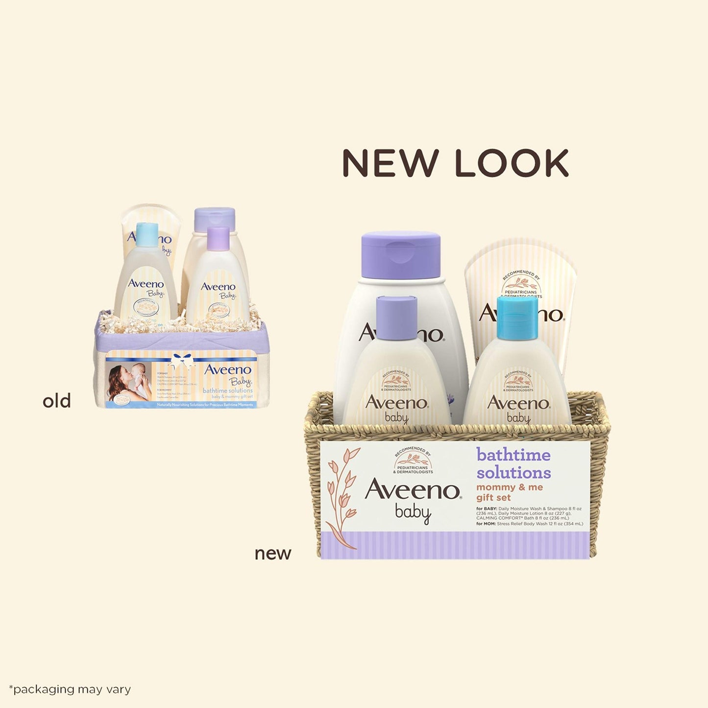 Aveeno Baby Welcome Little One Gift Set, Baby Essentials Set, 5 Items