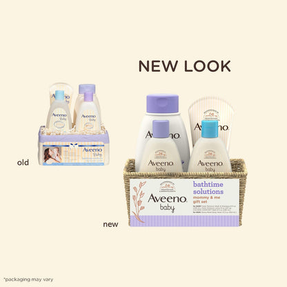 Aveeno Baby Welcome Little One Gift Set, Baby Essentials Set, 5 Items