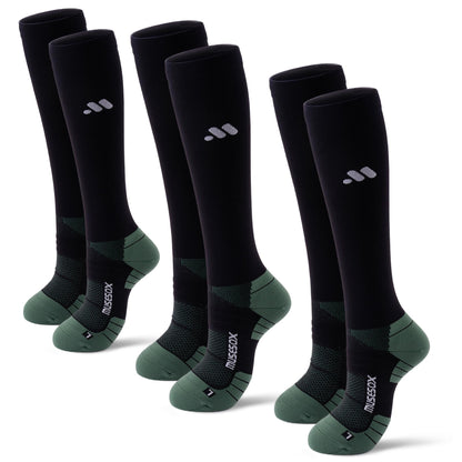 Compression Socks for Women and Men,15-20 mmHg Support(3 Pairs)