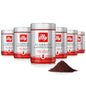 illy Intenso Ground Espresso Coffee, Bold Roast, Intense, Robust and Full Flavored With Notes of Deep Cocoa, 100% Arabica Coffee, No Preservatives, 8.8 Ounce Can (Pack of 1)