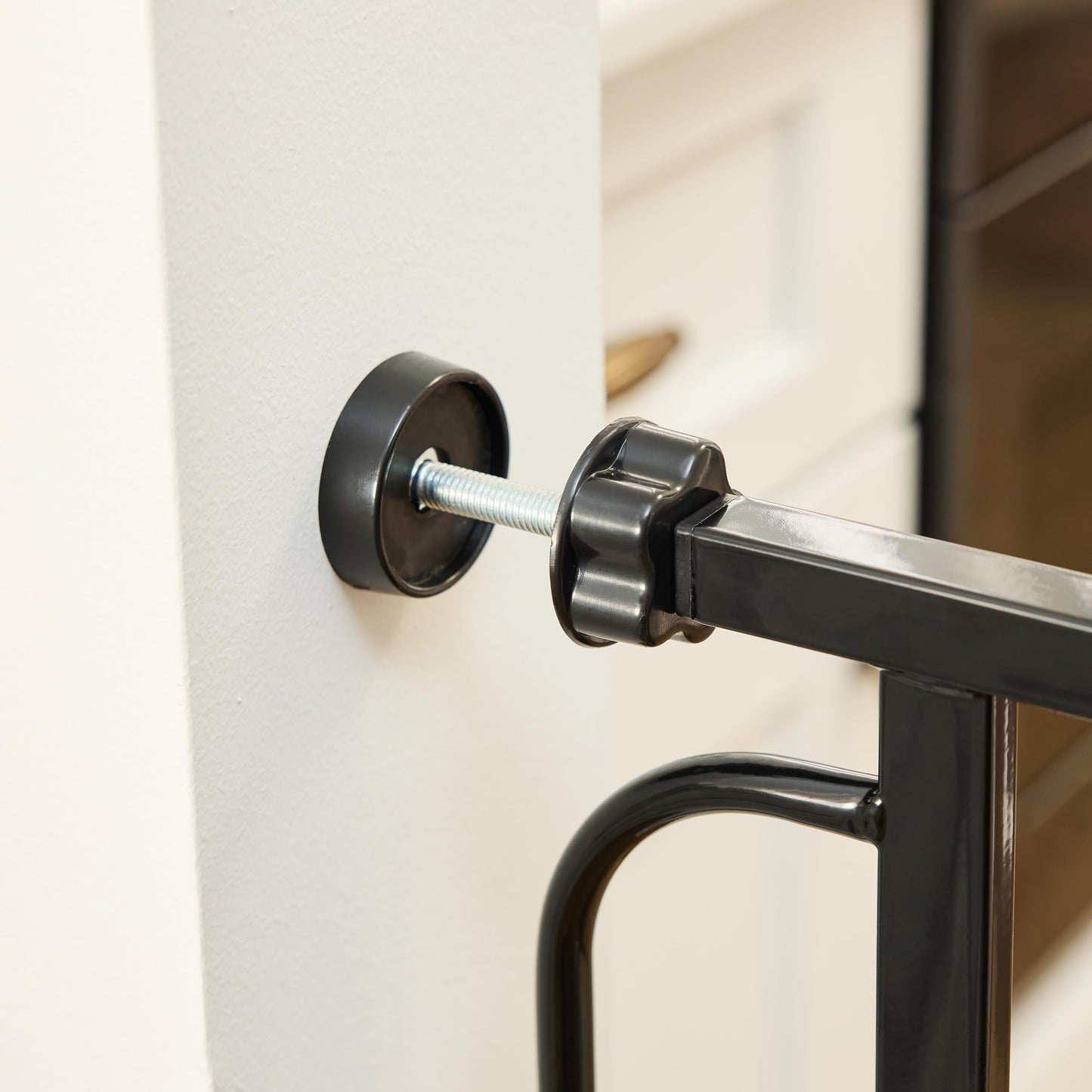 Regalo Safety 29"-38.5" Easy Step Baby Gate, Bottom of Stairs & Doorways