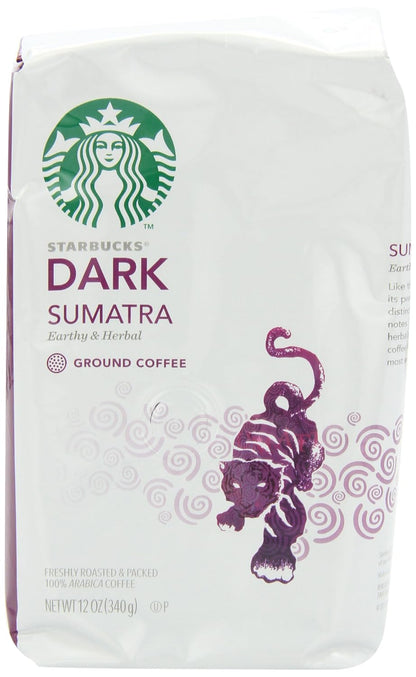 Starbucks Ground Coffee, Dark Roast Coffee, Italian Roast, 100% Arabica, 1 bag (18 oz)