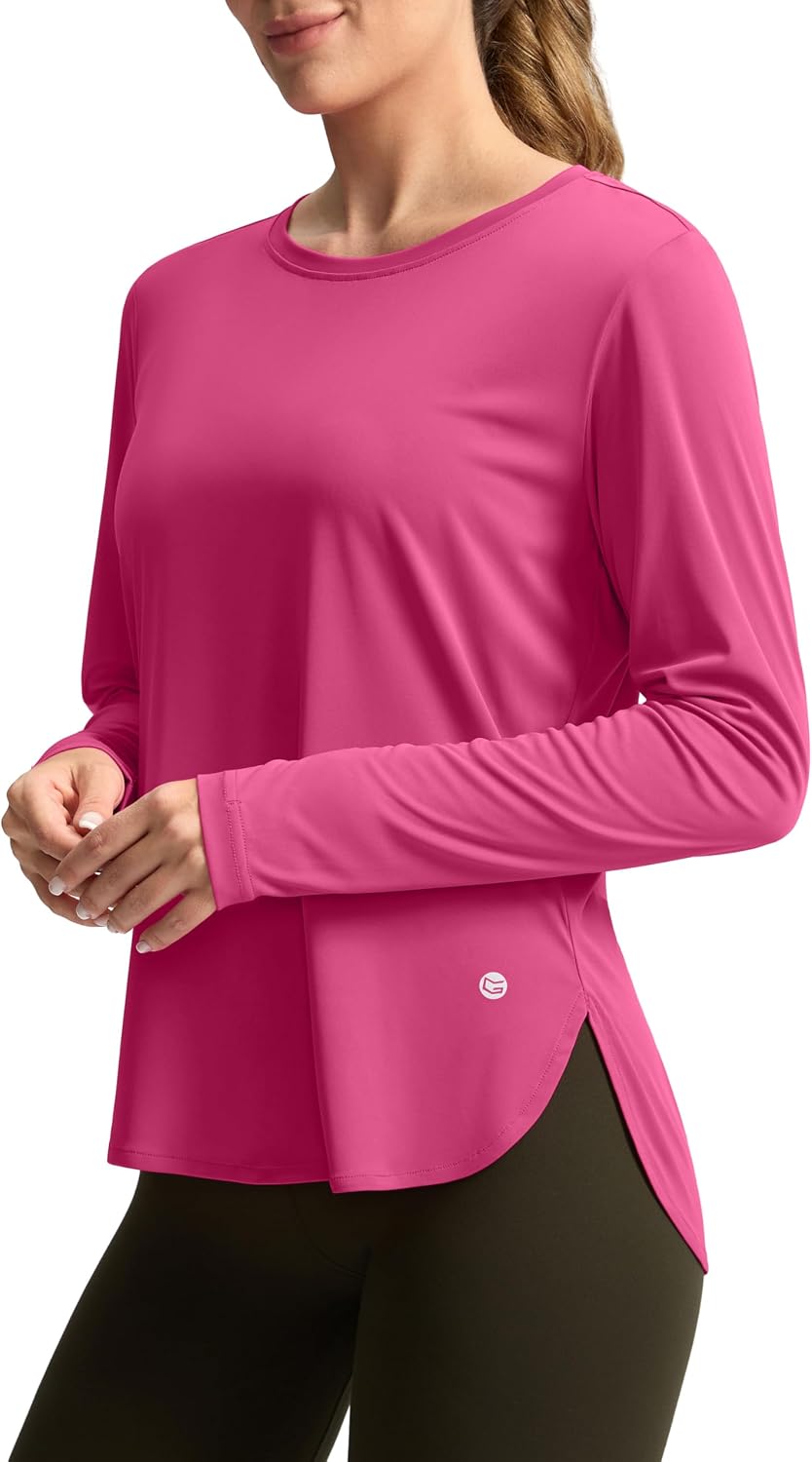 G Gradual Women's Sun Shirts UPF 50+ Long Sleeve Workout Hiking Tops
