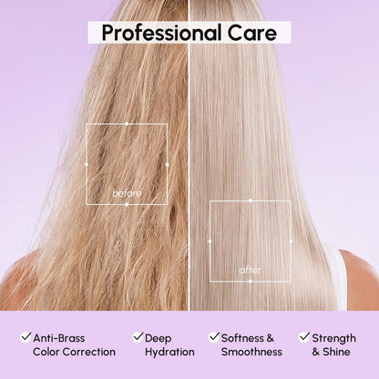 MAREE Deep Conditioning Hair Mask for Damaged Hair Treatment – Keratin Hair Care for Hydrating Growth Repair Moisturizing – Dry Curly Color Refreshing – 10 Fl Oz, White