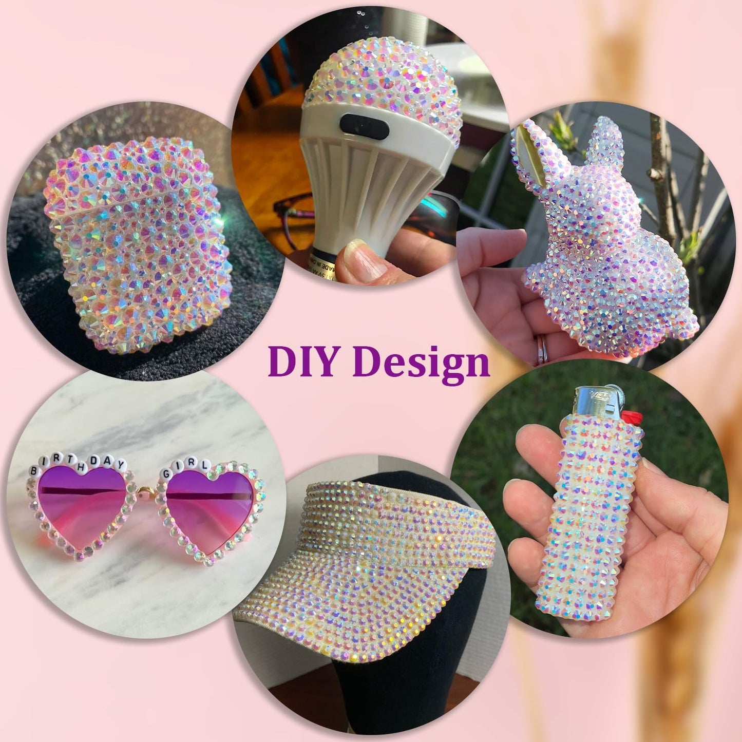 Rainbow Flatback Rhinestones for Crafting and 3PCS B7000 Glue (Set 1), 2 Boxes of 4500 PCS Resin Rhinestones Gems Charms for Bedazzling DIY Crafts Tumblers Shoes Fabric Clothing Nail Art