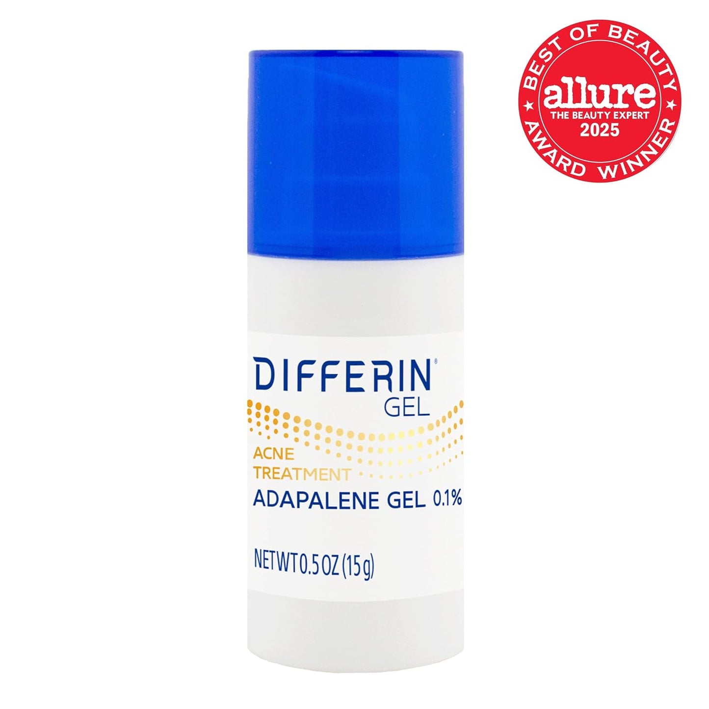 Differin Acne Retinoid Treatment Gel, 0.1% Adapalene, 45g Pump