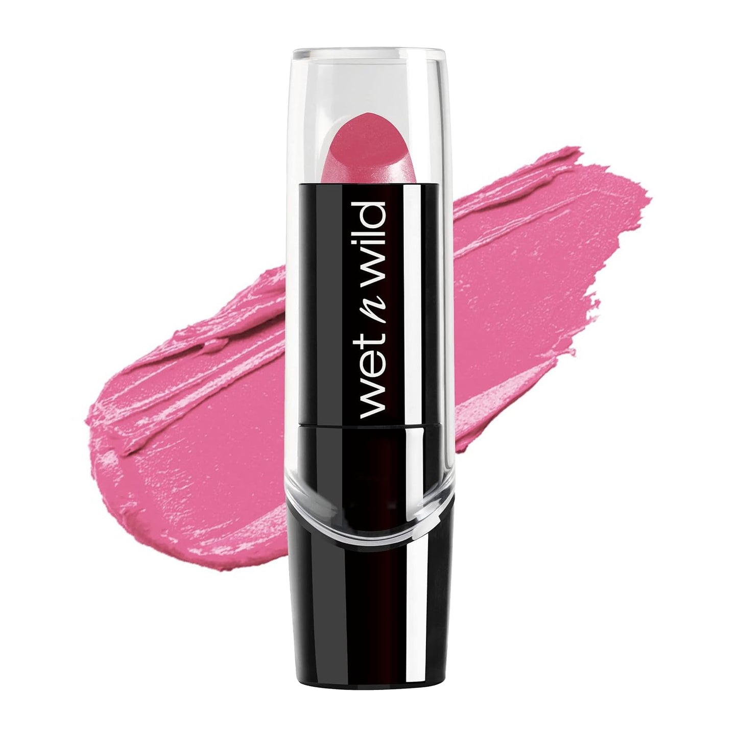 wet n wild Silk Finish Lipstick, Hydrating Rich Buildable Lip Color, Formulated with Vitamins A,E, & Macadamia for Ultimate Hydration, Cruelty-Free & Vegan - A Short Affair