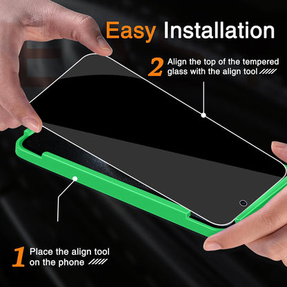 Wiaocit Tempered Glass Privacy Screen Protector for iPhone 15 Pro
