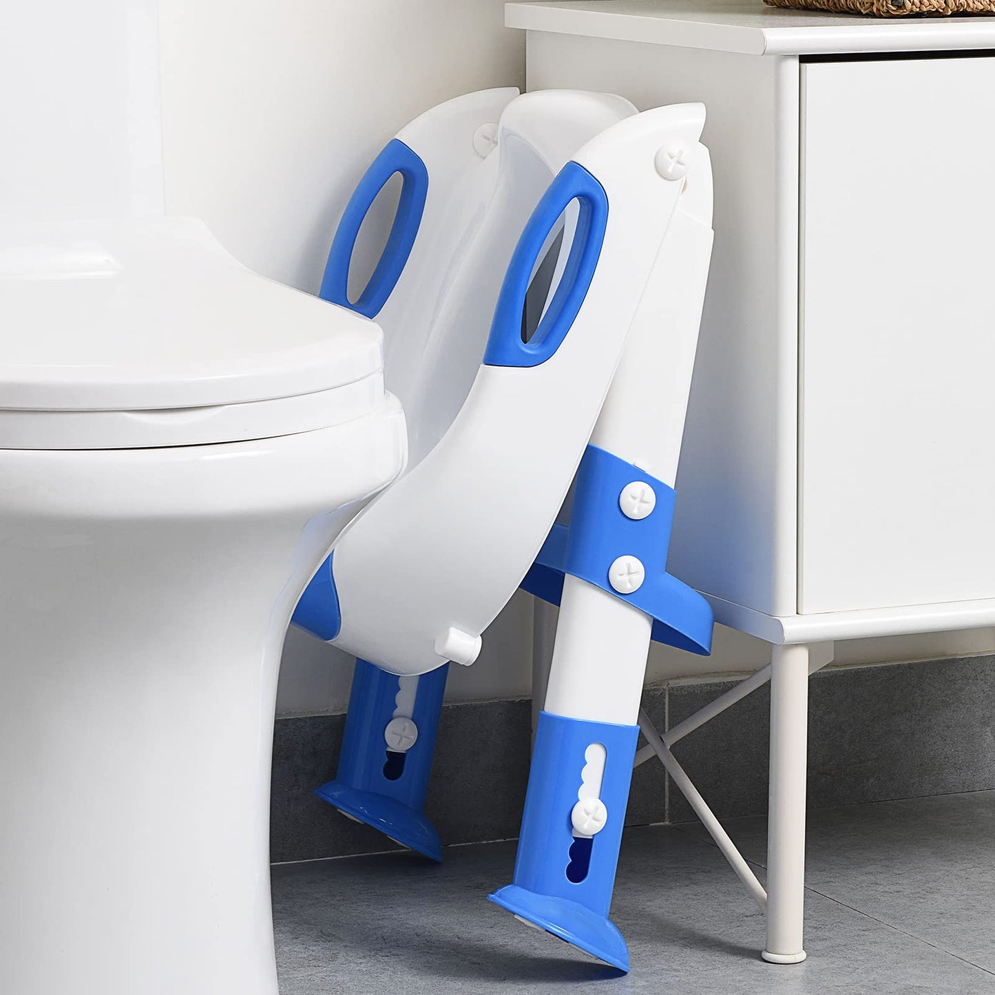 Potty Training Toilet for Toddlers, 2-in-1 Potty Training seat, Anti-Slip