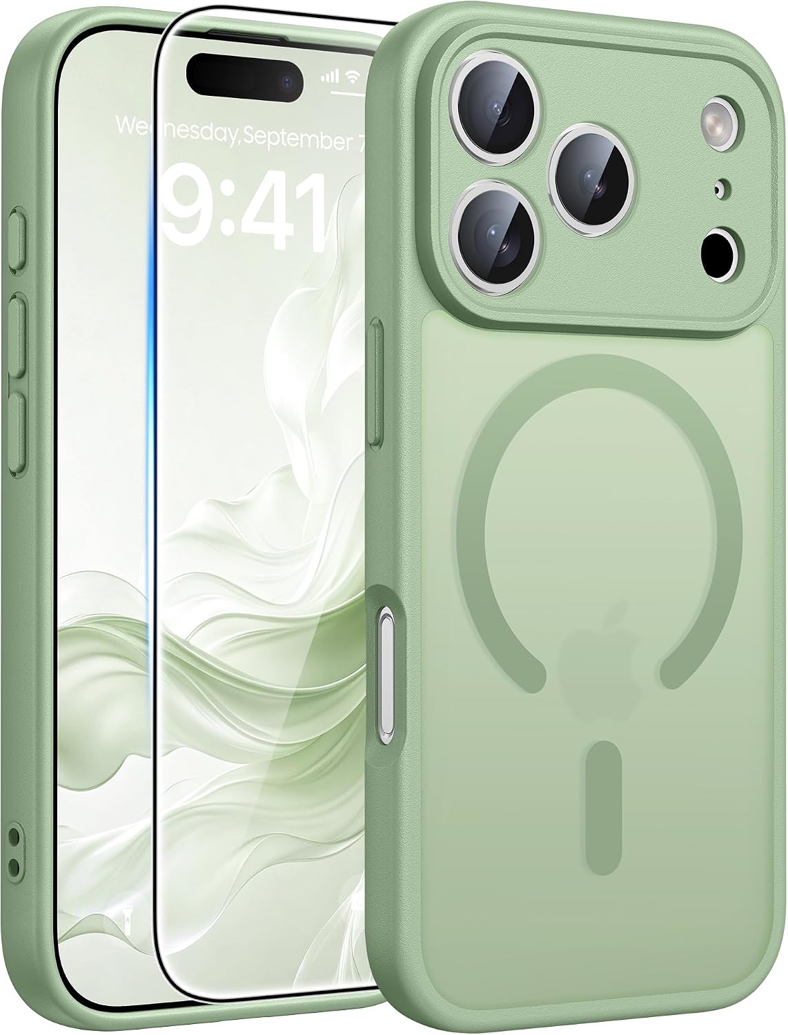 FNTCASE for Google Pixel 10 / Pixel 10 Pro Case: Soft TPU Non Slip Blue