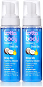 Lottabody Wrap Me Foaming Mousse with Coconut & Shea Oils, Lightweight Moisture-Rich Curl-Defining & Frizz-Control Styling Mousse for Natural Curly, Coily & Relaxed Hair, 7 oz