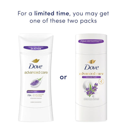 Dove Advanced Care Antiperspirant Stick Cool Essentials 2.6 oz 2PK
