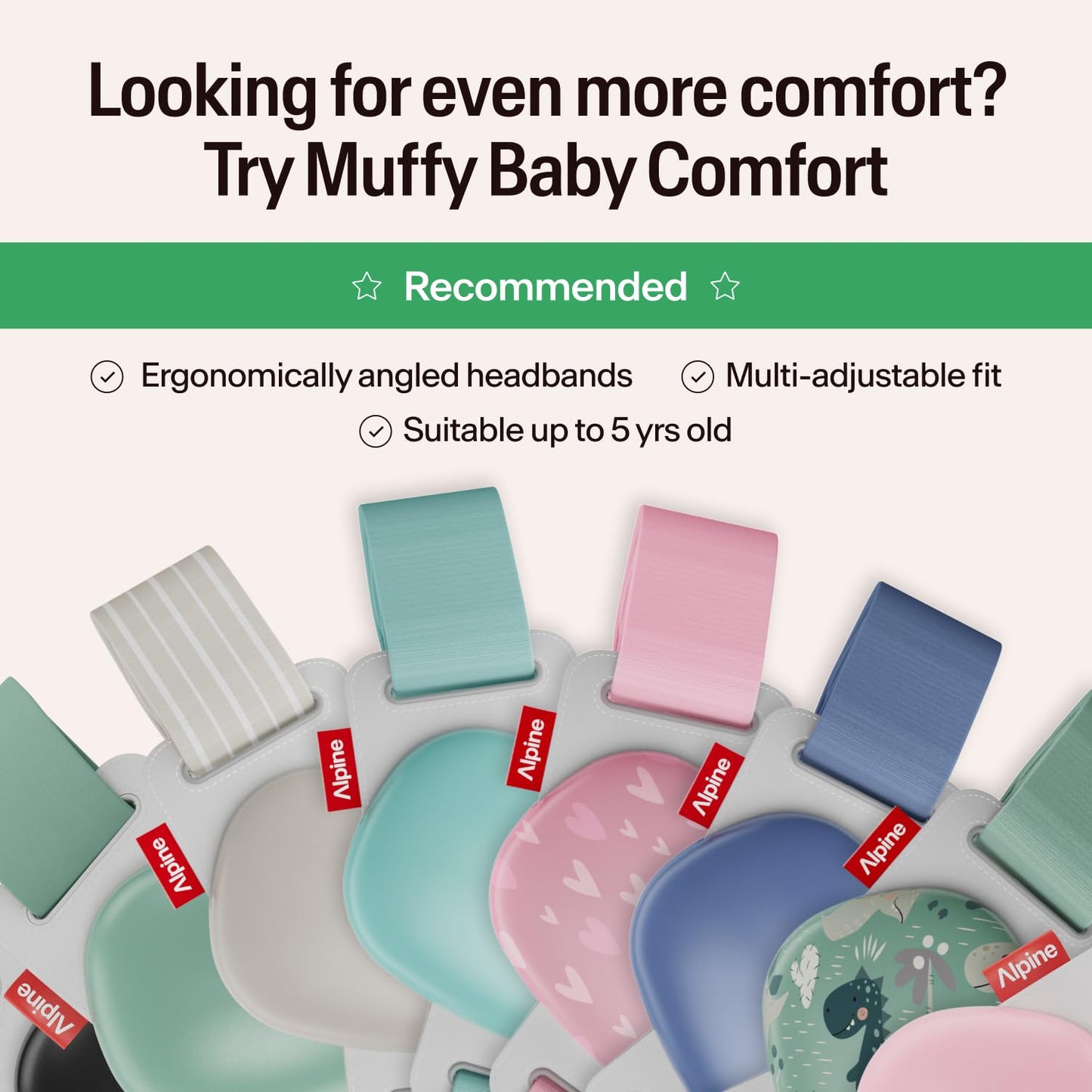 Alpine Muffy Baby Ear Muffs Noise Protection | Toddler Ear Protection