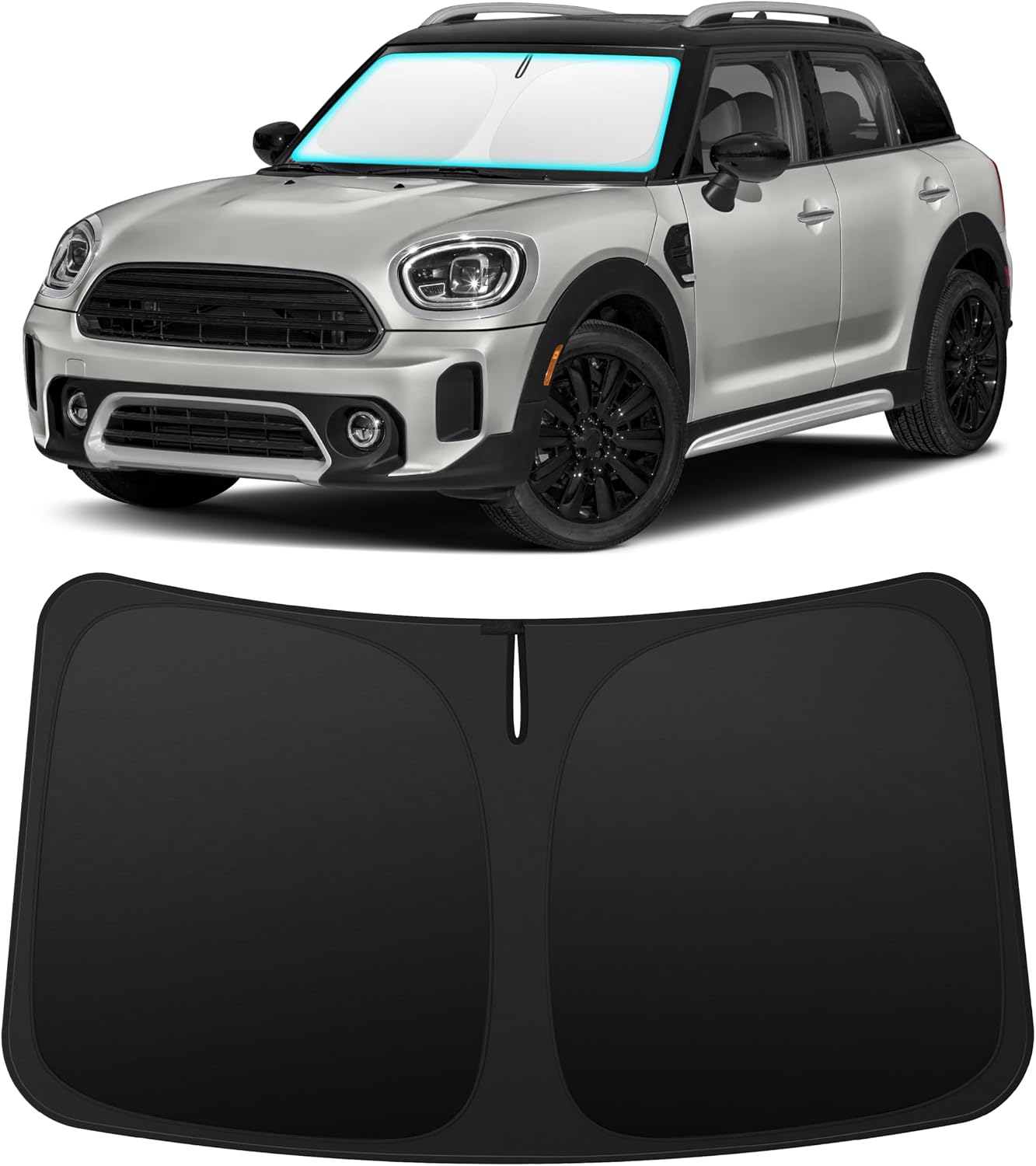 INSAUTO Custom Fit Windshield Sun Shade for Nissan Frontier 2005-2021