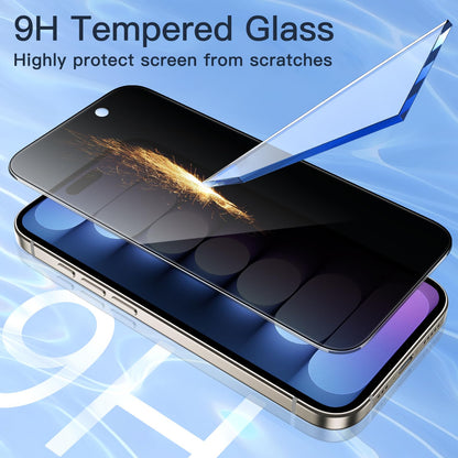 JETech Privacy Screen Protector for iPhone 17 Pro Max, 2-Pack
