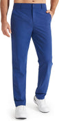 Libin Mens Golf Pants Stretch Work Dress Pants 30"/32"/34" Quick Dry Lightweight Casual Comfy Trousers with Pockets