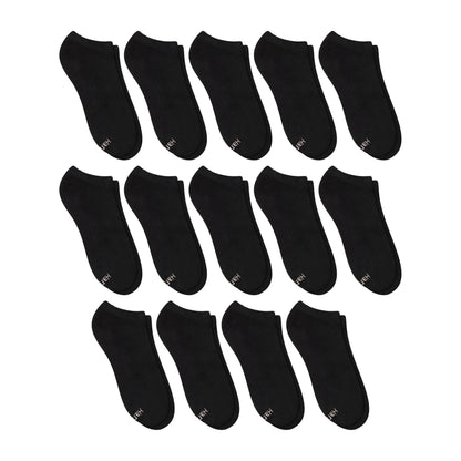 Hanes Women's Crew, Ankle, and No-Show Moisture-Wicking Cushioned Athletic Socks (14 Pack)