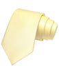 JEMYGINS Solid Color Tie Mens Necktie for Business and Wedding