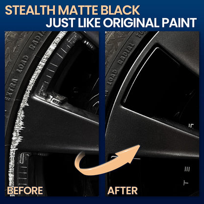 cocomfix Gloss Black Rim Touch Up Paint, Wheel Scratch Repair Pen, 1 fl oz