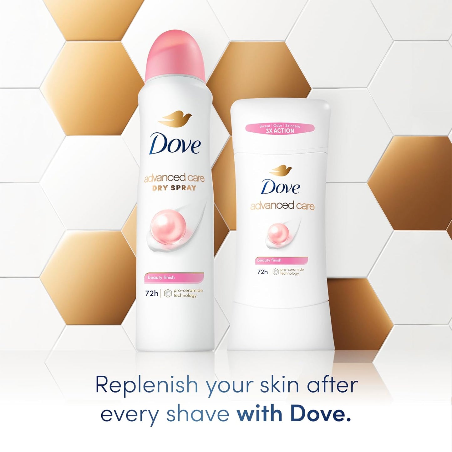 Dove Advanced Care Antiperspirant Stick Cool Essentials 2.6 oz 2PK