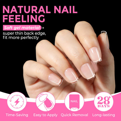UNA GELLA 15g Nail Glue for Press On Nails with 20ml Nail Glue Remover Kit