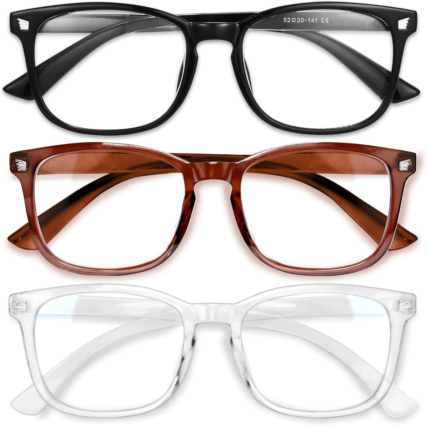 Gaoye Blue Light Glasses for Women - 3 Pack