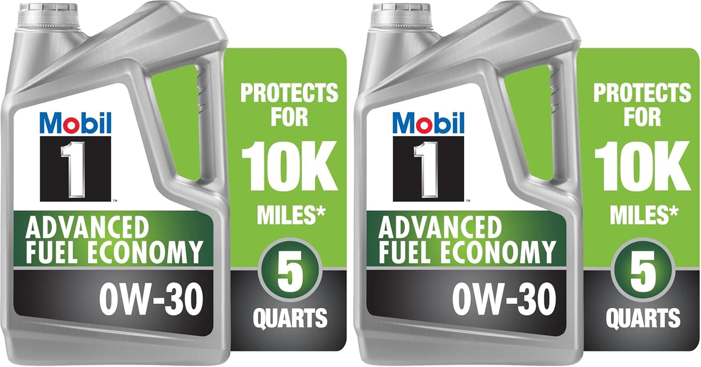 Mobil 1 European Car Formula Full Synthetic Motor Oil 0W-40, 5 Quart