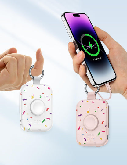 RORRY CharmGo Portable Charger, 5000mAh Portable Charger Power Bank