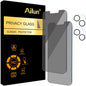 Ailun Privacy Screen Protector+Camera Lens Protector for iPhone 17 Pro Max