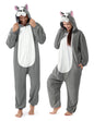 Spooktacular Creations Halloween Dalmatian Dragon Cow Costume, Animal Costume Hooded Jumpsuit for Halloween Cosplay Party