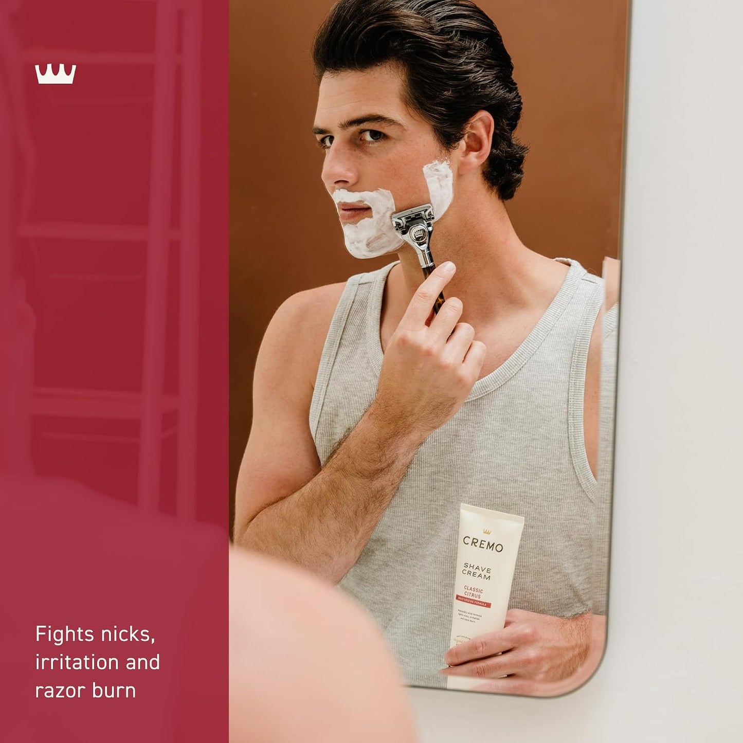 Cremo Shaving Cream for Men, Cooling, 6 Fl Oz