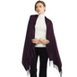 RIIQIICHY Women's Fringe Shawl Wrap Pashmina Scarf for Wedding Evening