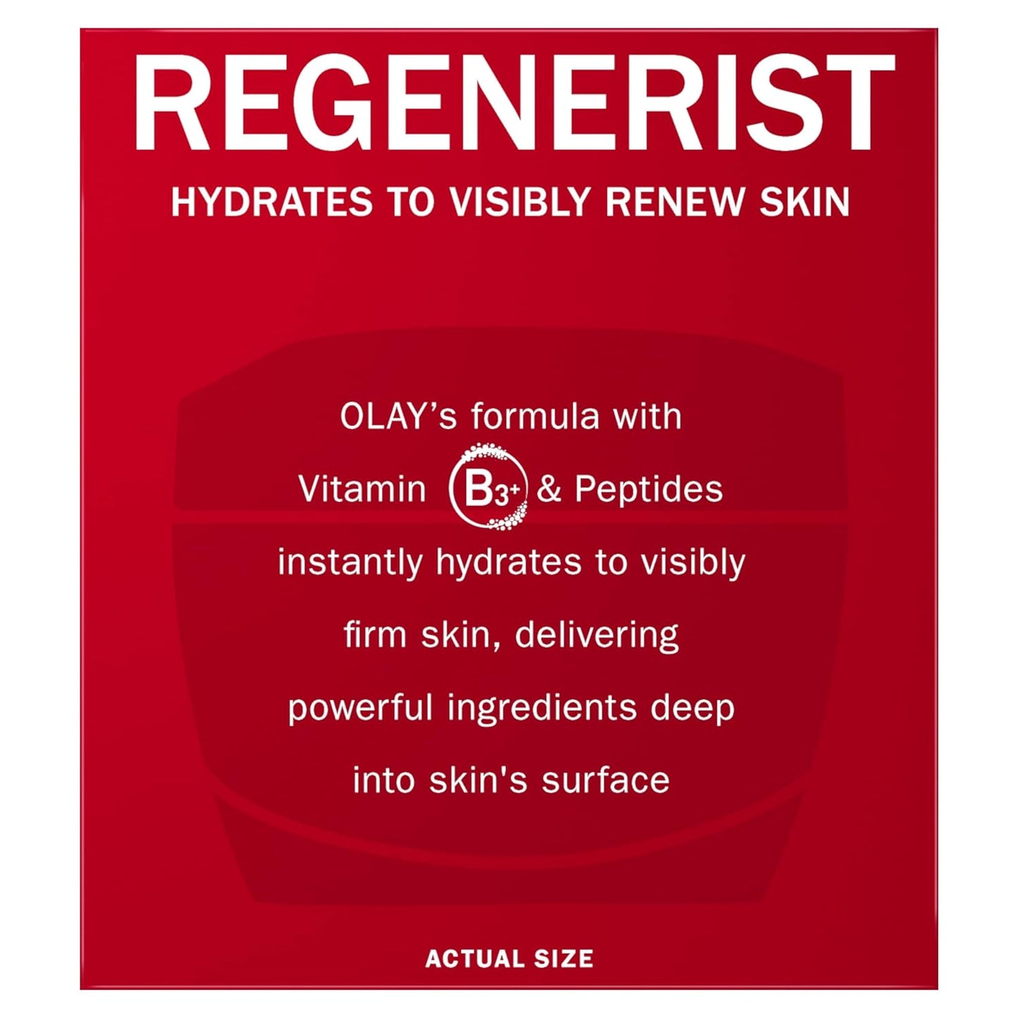 Olay Face Moisturizer, Regenerist Micro-Sculpting Facial Cream for Women - Anti-Aging, Anti-Wrinkle, Firming Skin Care - Triple Collagen Cream, Peptide Moisturizer, Hyaluronic Acid, Niacinamide, 1.7oz