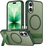 SPIDERCASE Magnetic for iPhone 17 Pro Max Case,with Kickstand,Clear