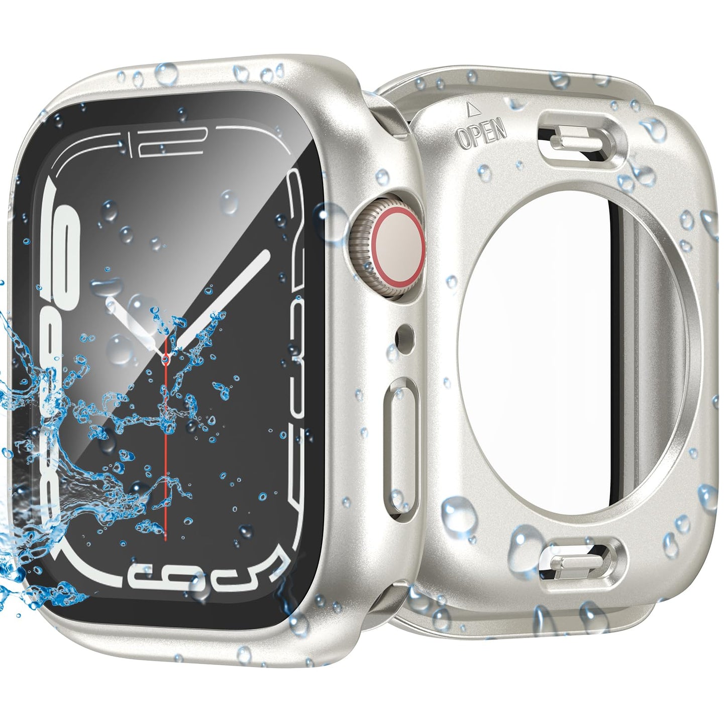 YIJDACASE 3 in 1 Waterproof Case for 40mm Apple Watch SE 3/2/1 Series 6/5/4