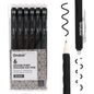 Grabie Erasable Gel Pens, 9 Medium Point 0.7 mm Pens, Classic