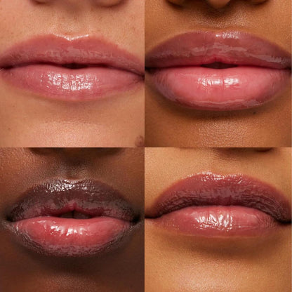 Summer Fridays Lip Butter Balm - Moisturizing Lip Gloss for Instant Shine + Sheer Color - With Nourishing Shea Butter - Everyday Makeup + Skin Care Summer Essentials - Vegan - Pink Sugar (.5 Oz)