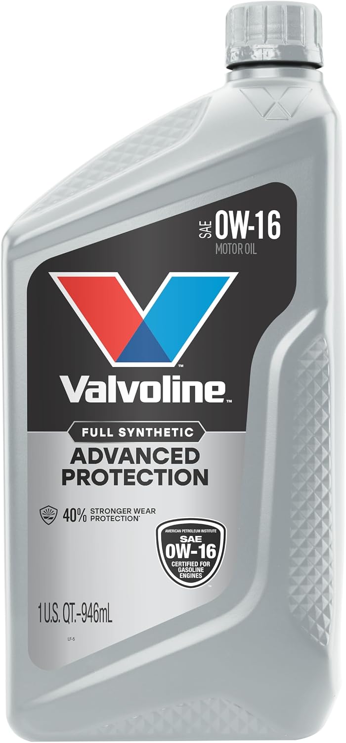 Valvoline Advanced Full Synthetic SAE 0W-20 Motor Oil 5 QT