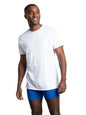 Fruit of The Loom Men's Crew Tee Undershirts, Moisture Wicking & Tag Free, Also Available in Big & Tall